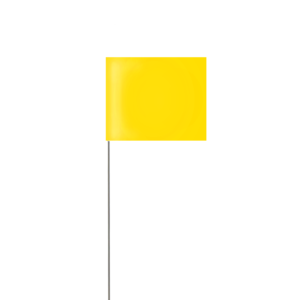 Plain Vinyl Flag - 4"" x 5""