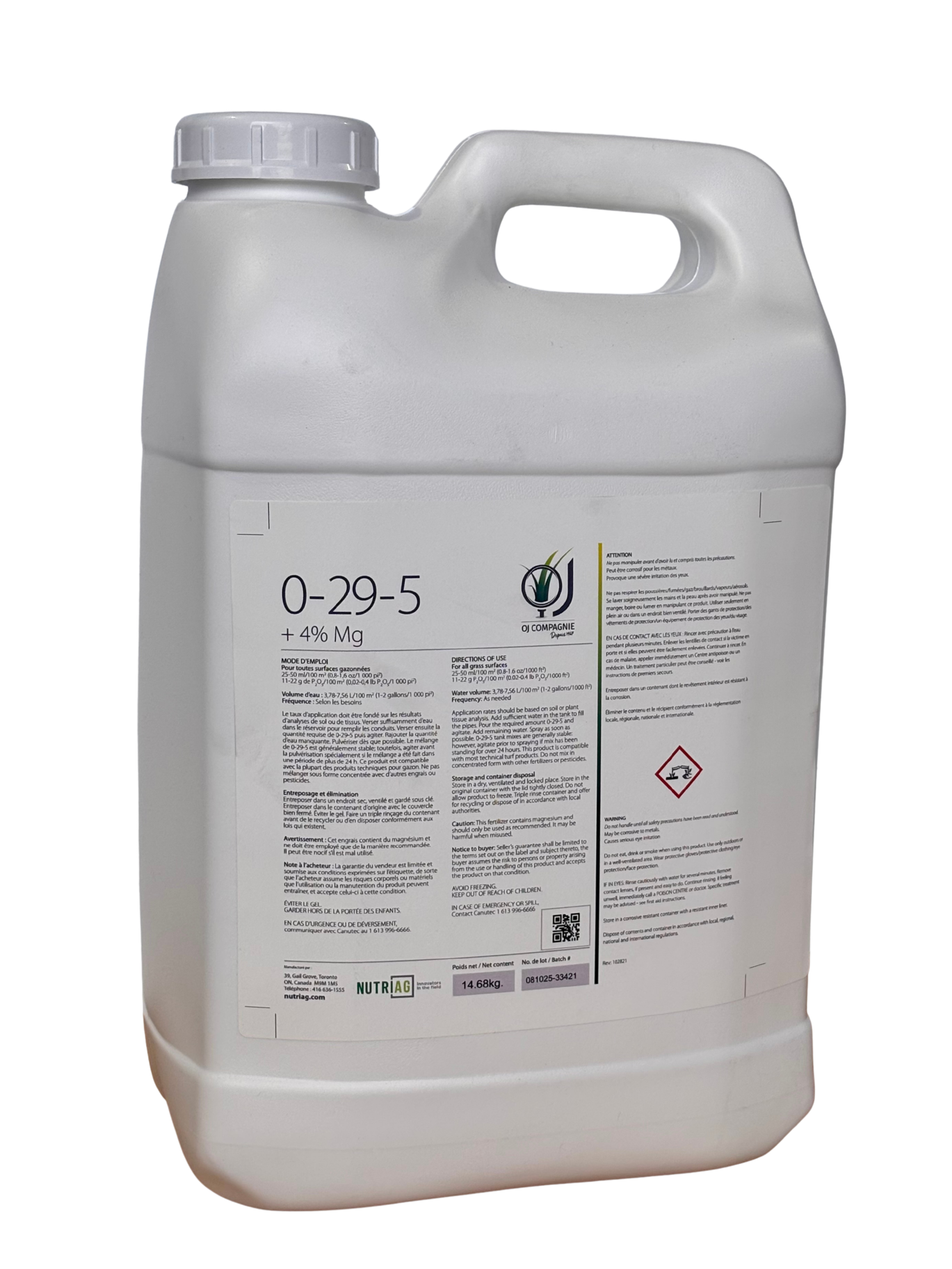 OJ TRUPHOS MAG 0-29-5 4% MG