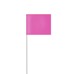 Plain Vinyl Flag - 4"" x 5""