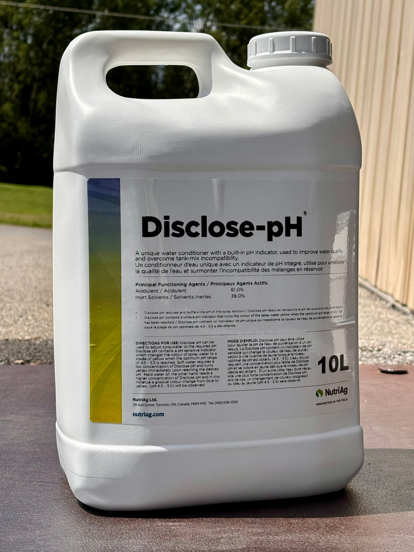 Disclose pH