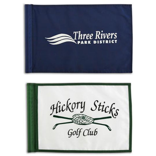 Screen Printed Tube-Style Flags