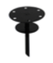 Litter basket base