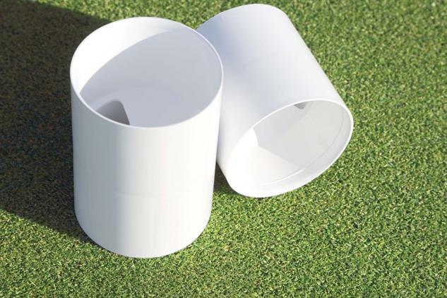 Plastic Practice Green Cup